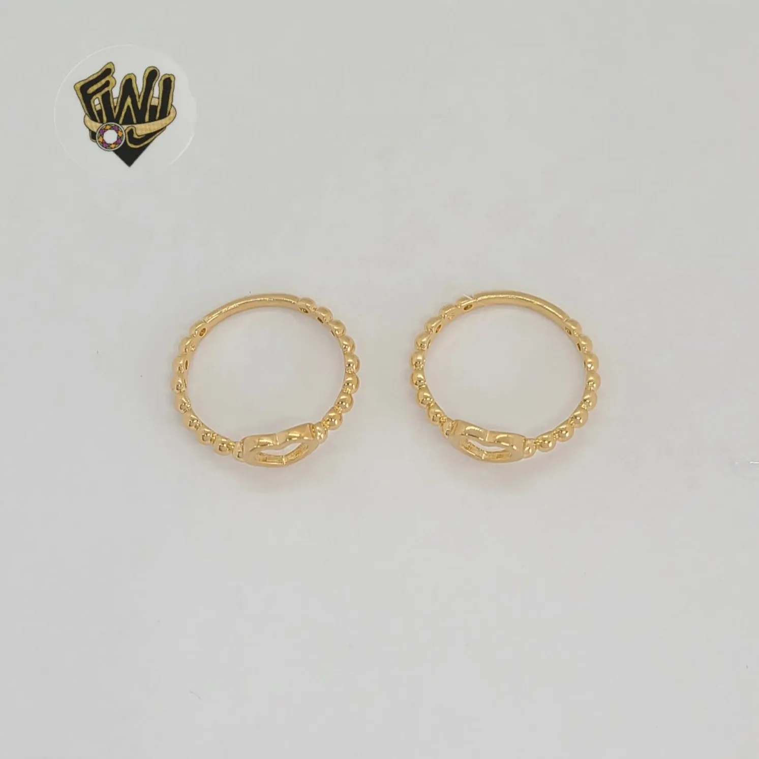 (1-3040-1) Gold Laminate - Balls Heart Ring - BGF