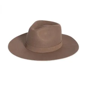 Adamsbro Scottie Fedora 100 AU Wool Tan