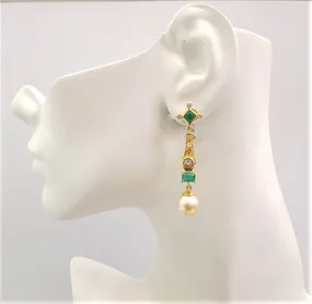 Art Deco 2 Twinset Earrings