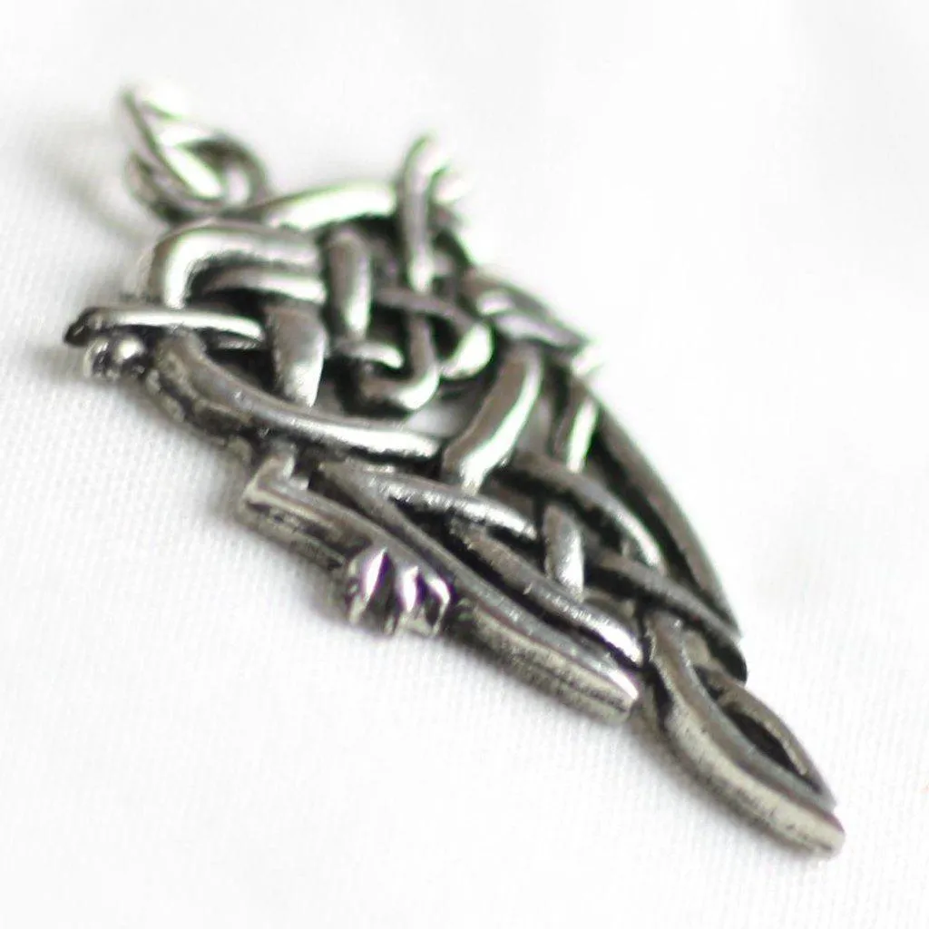 Asgard Entwined Dog Celtic Pendant