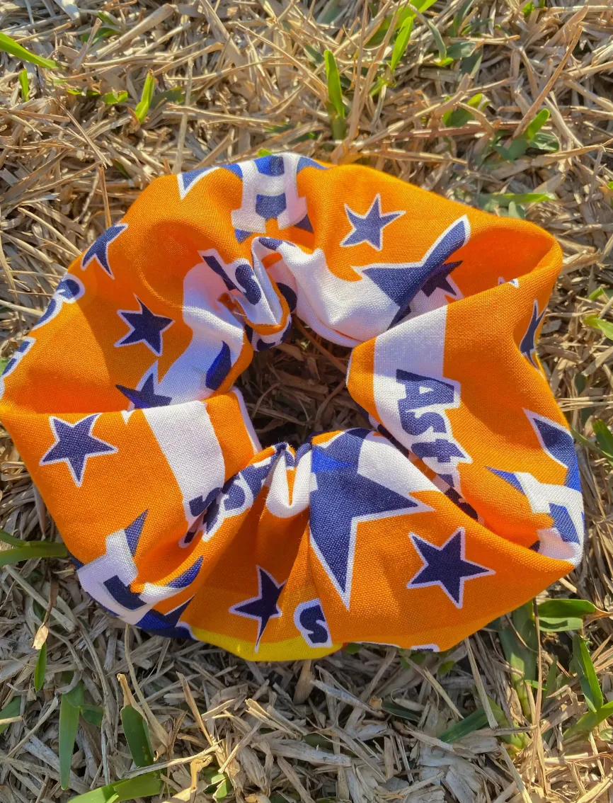 Astros Scrunchie