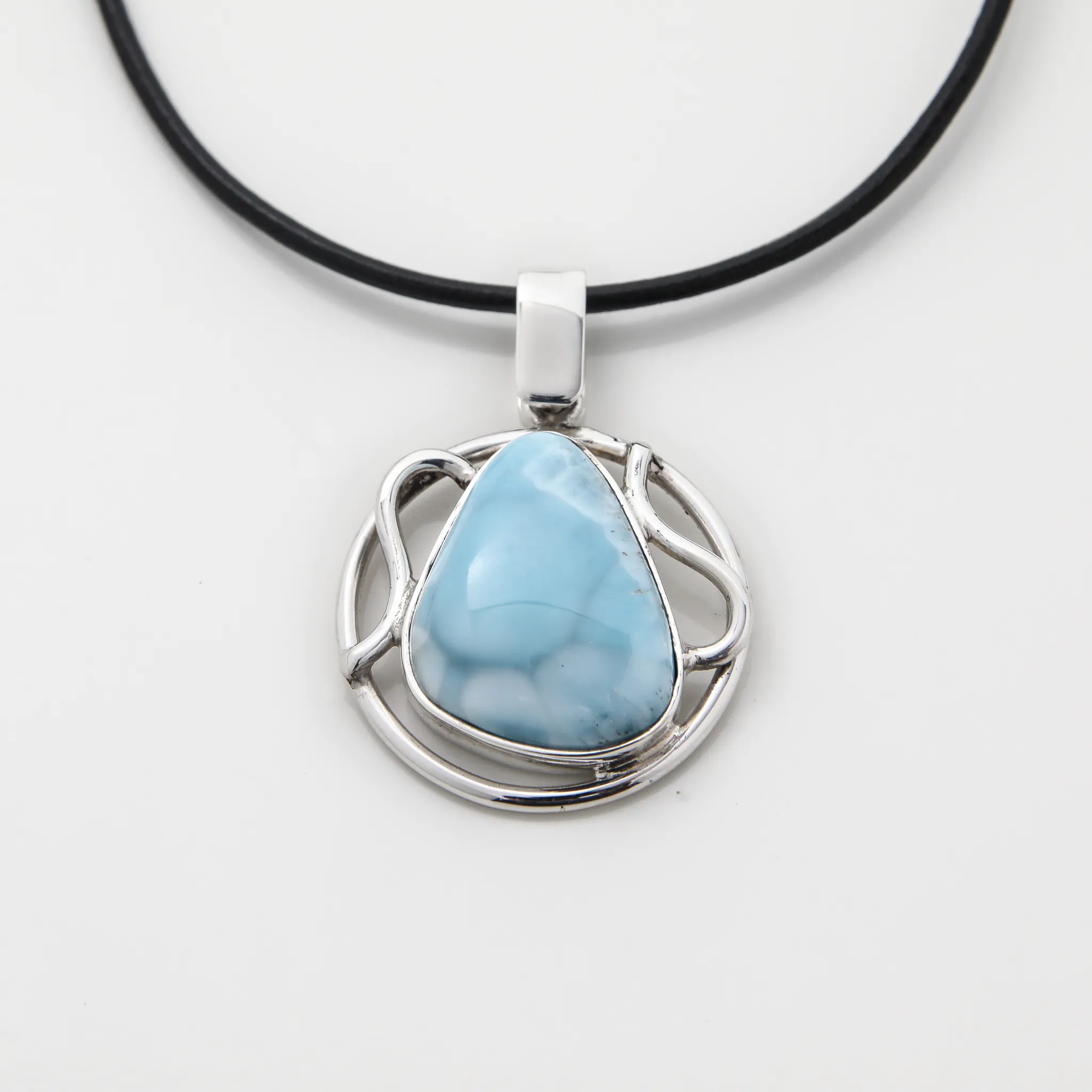 Beatrice Larimar Pendant