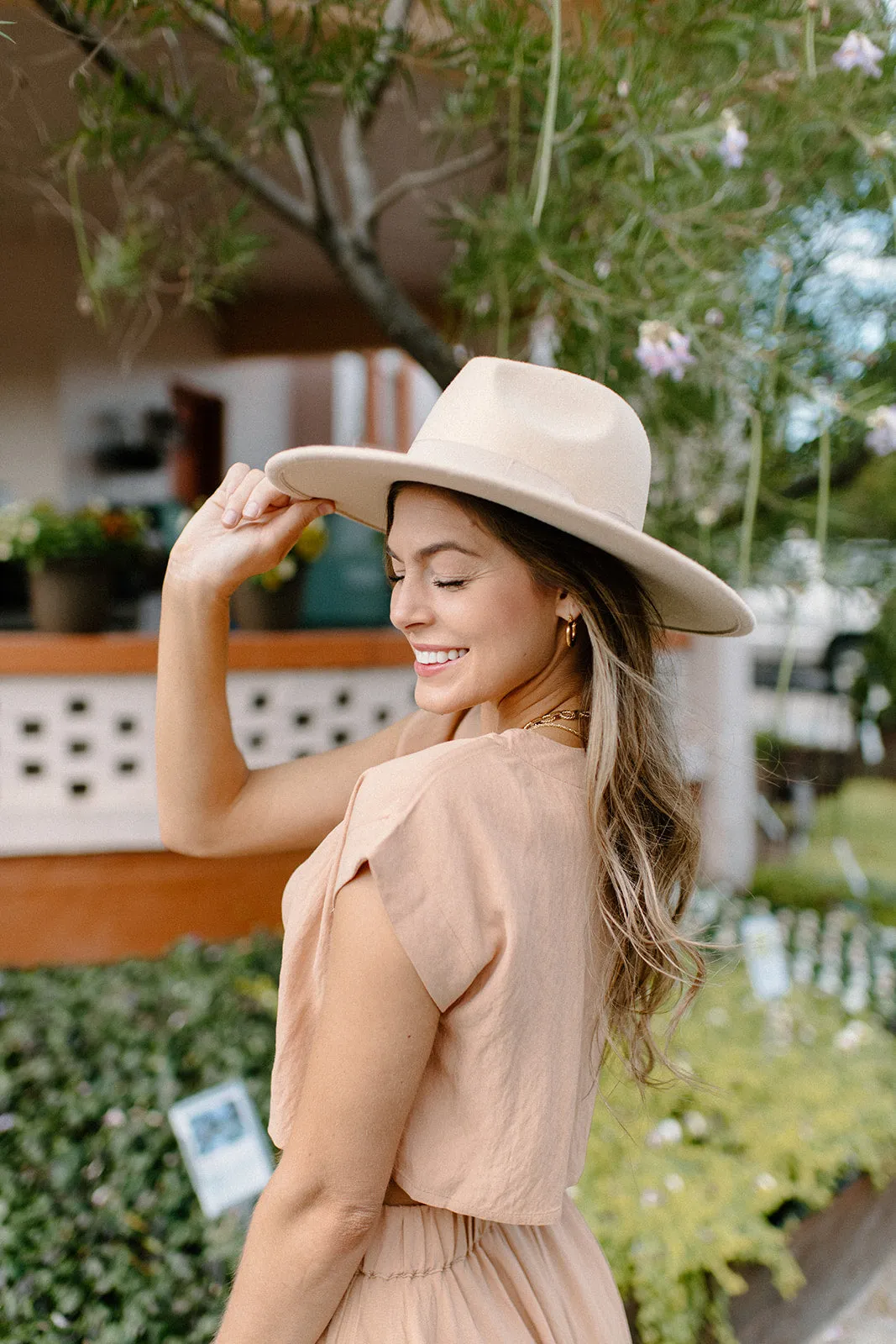 bow panama hat