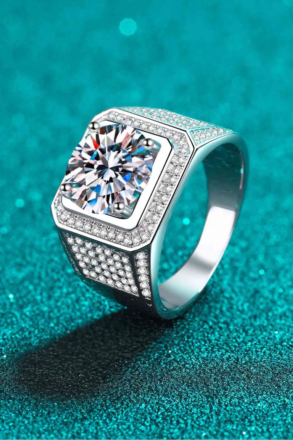 Bring It Home 925 Sterling Silver Moissanite Ring