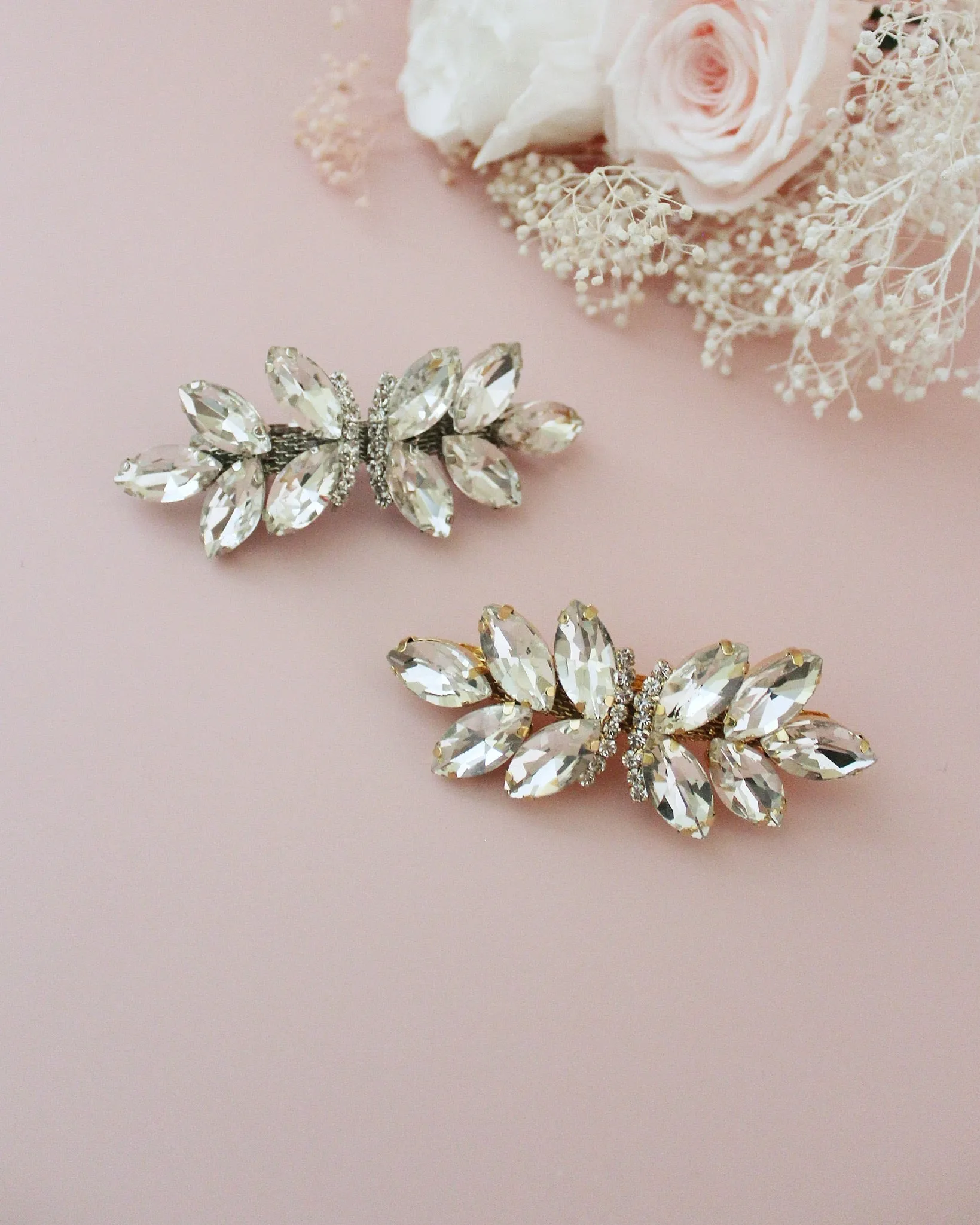 Butterfly Jeweled Barrette