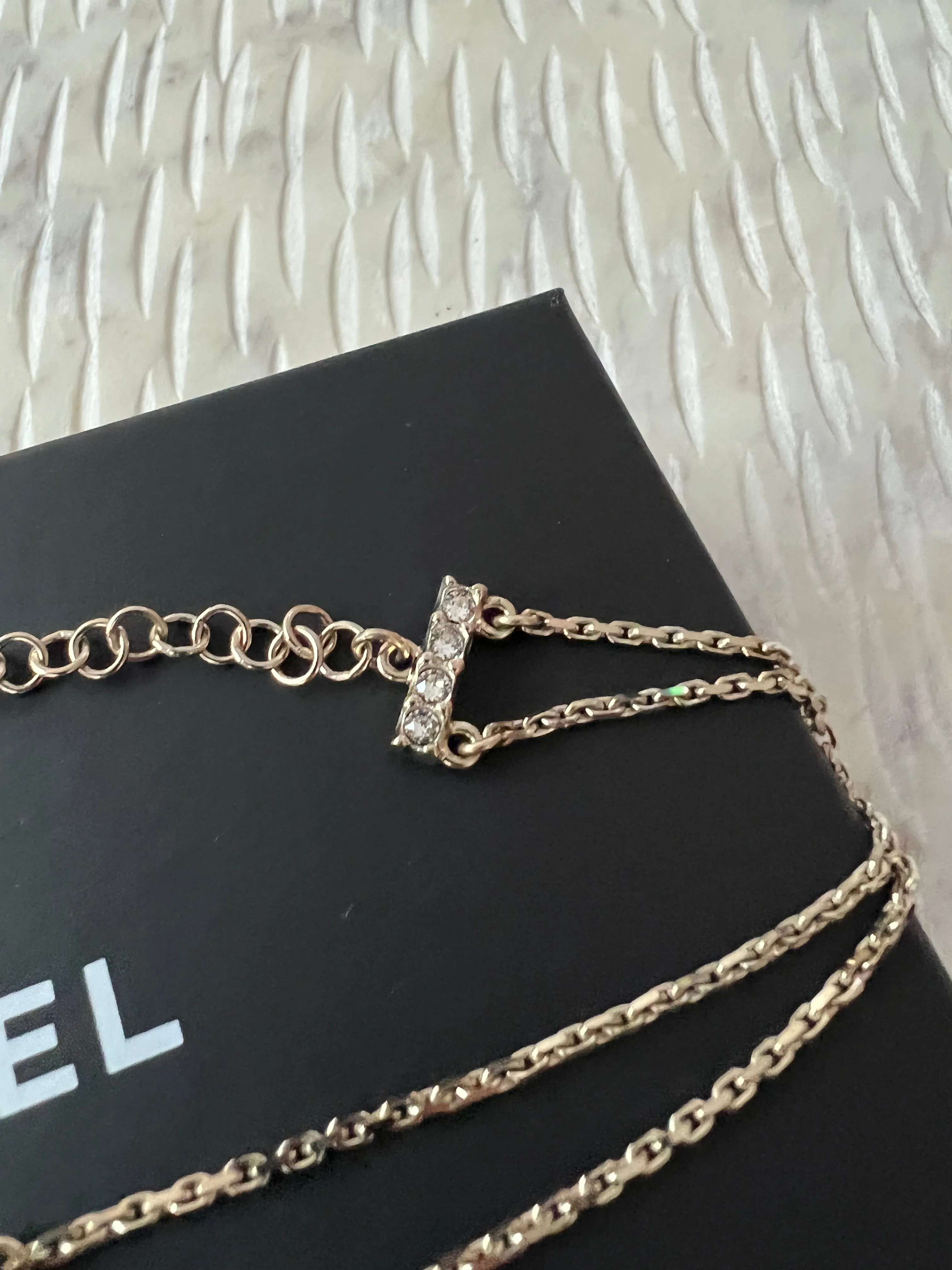 Chanel CC Crystal Choker