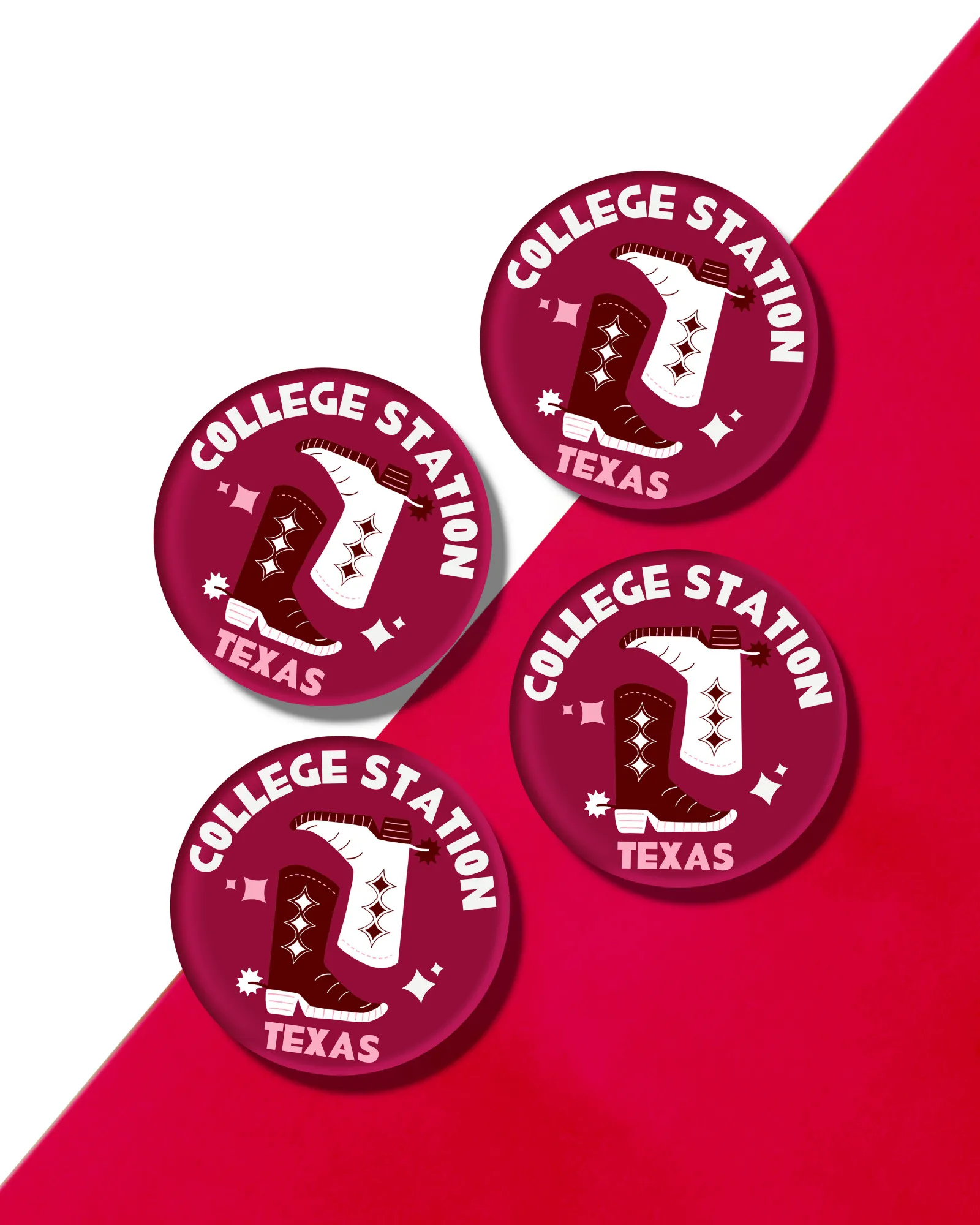 College Station Texas Coaster | Individual