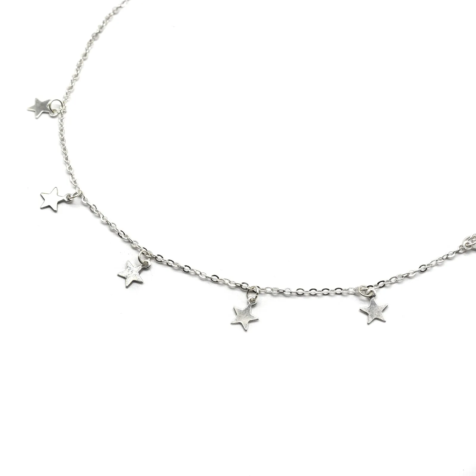 Confetti Silver Choker