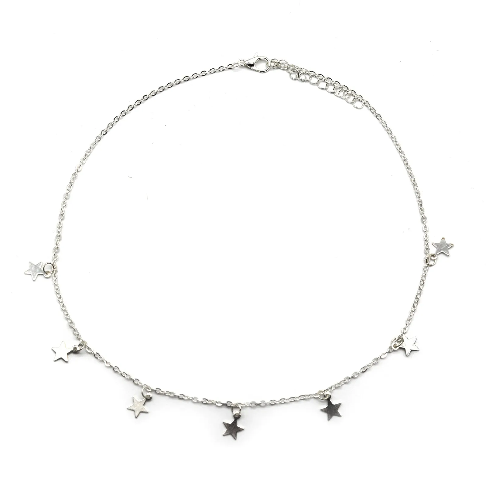 Confetti Silver Choker