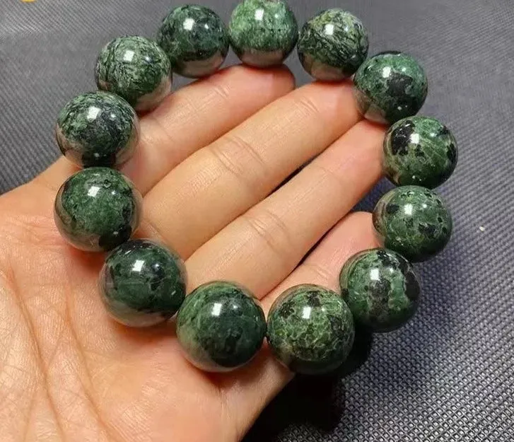 Dark Green Jade Bracelet