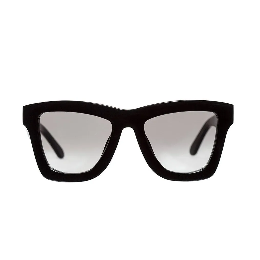 DBII | Sunglasses - Gloss Black / Black Gradient Lens