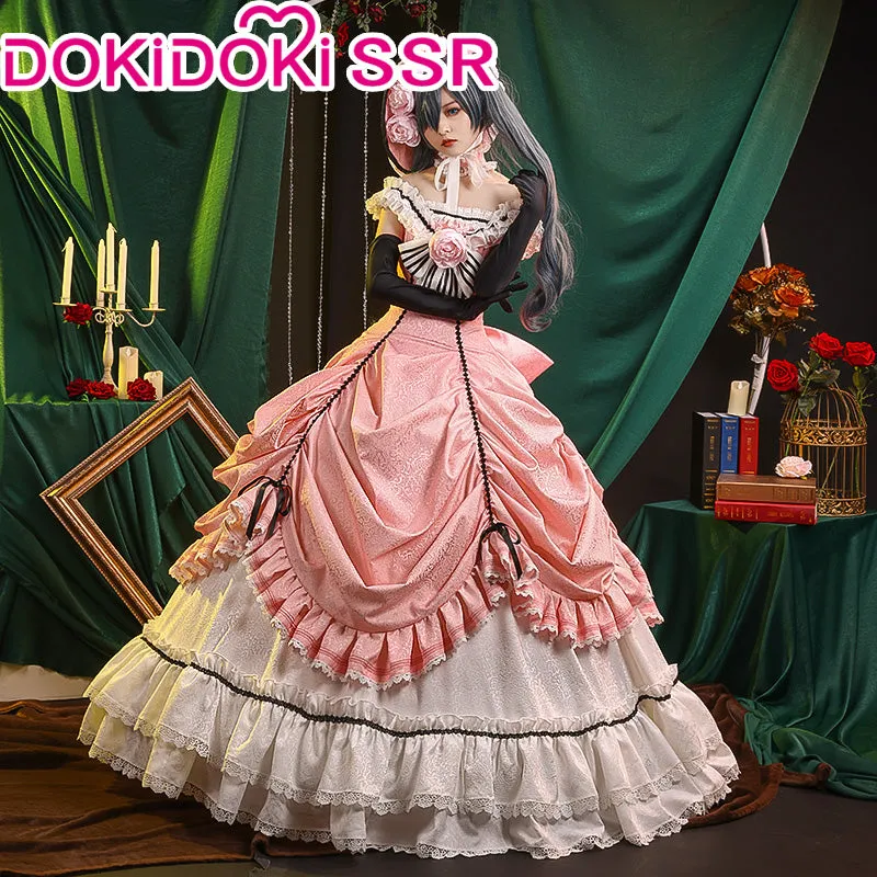 DokiDoki-SSR Anime  Black Butler Kuroshitsuji Ciel Phantomhive Lady Halloween