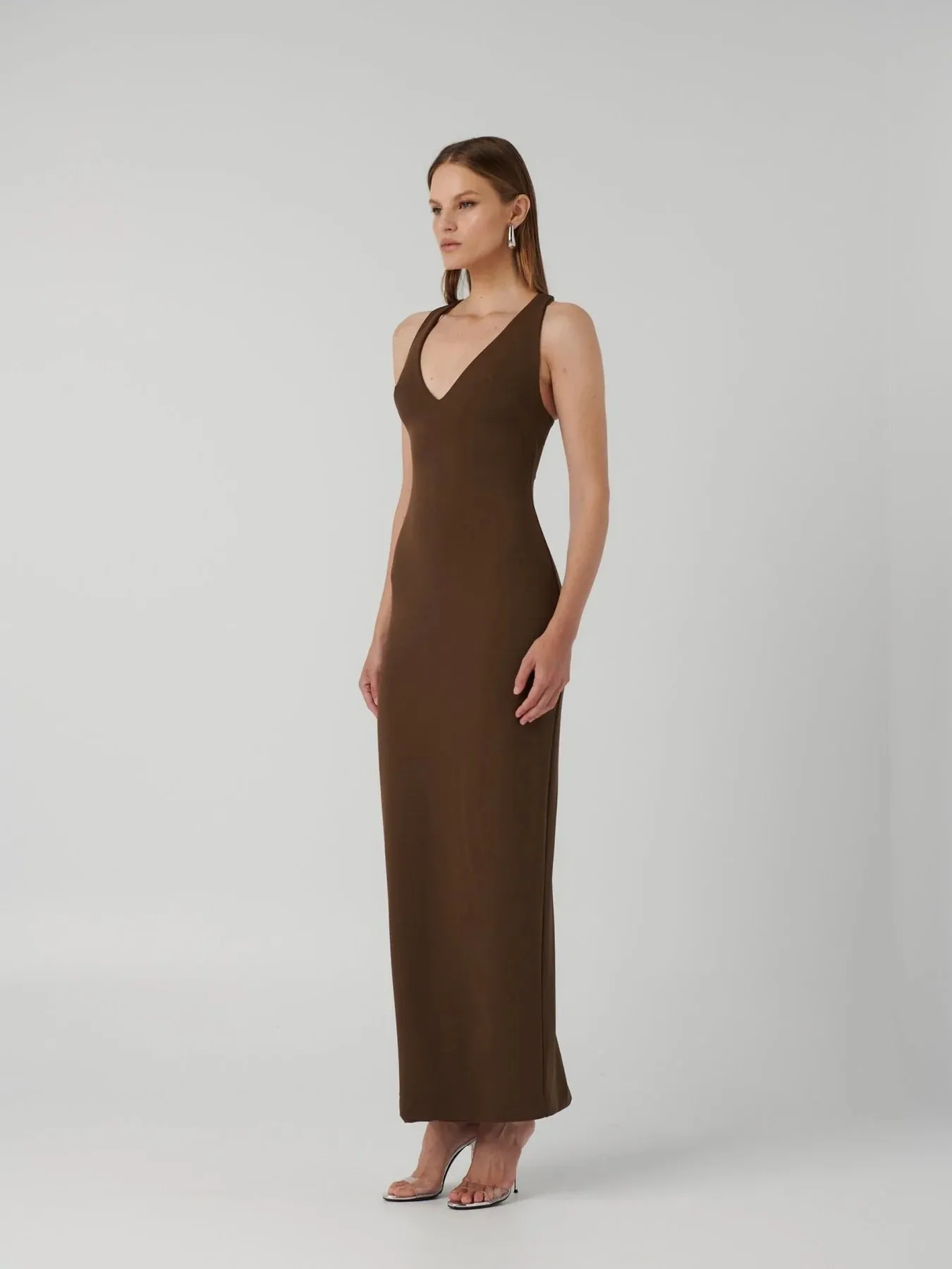 Eiza Gown - Mocha