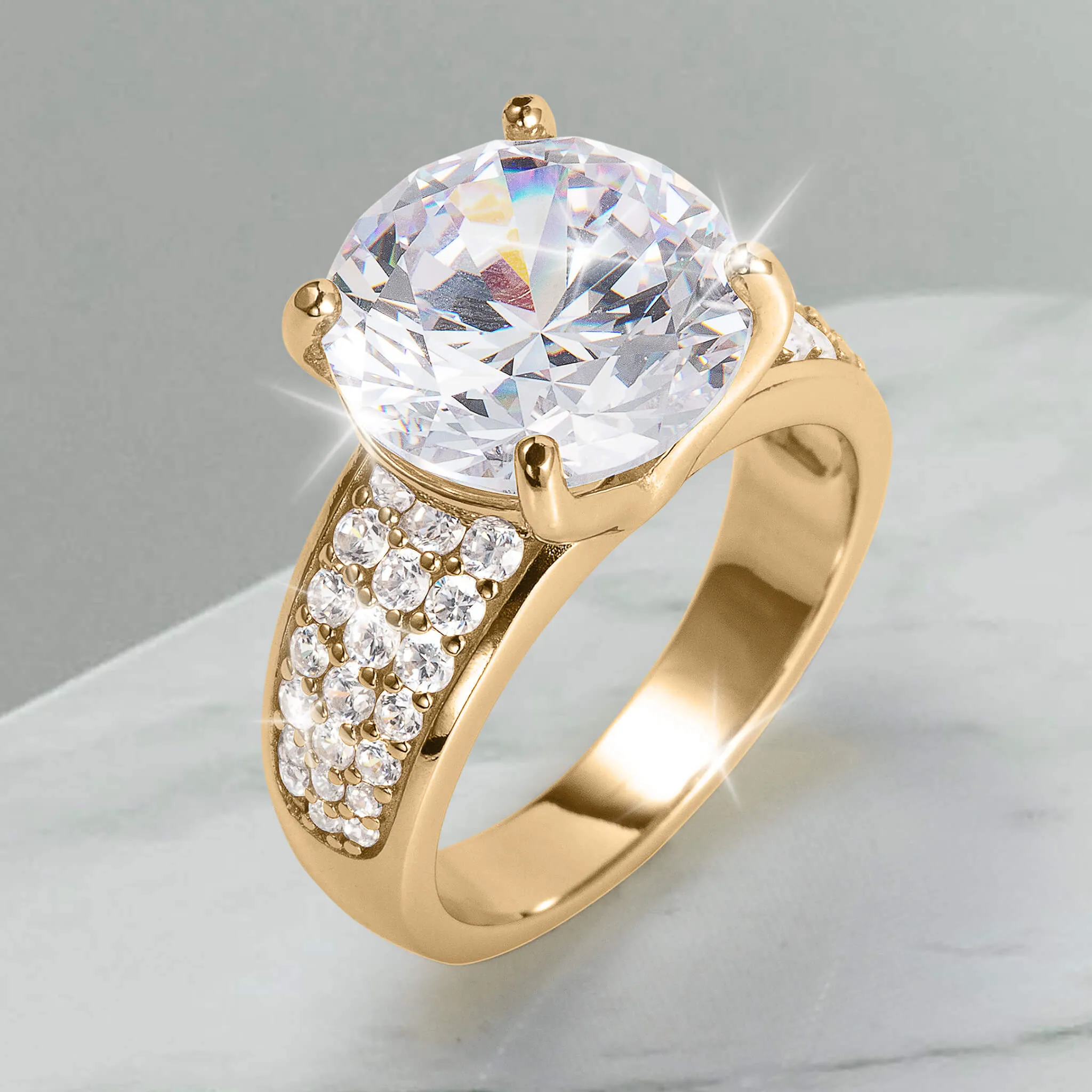 Euphoria Solitaire Ladies Ring