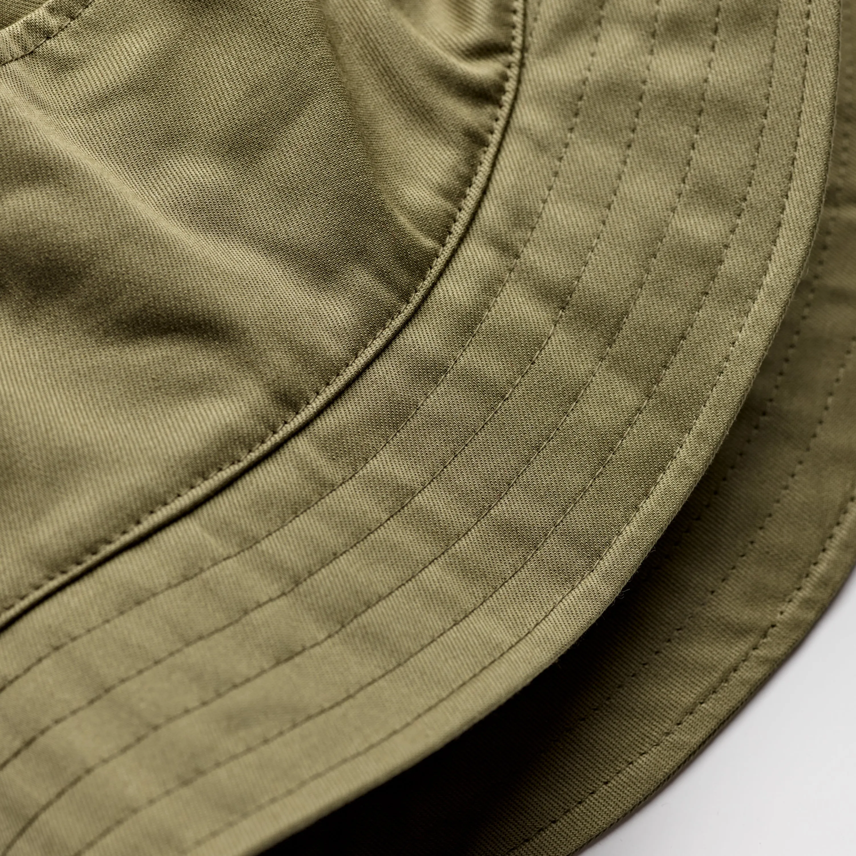 Fox Khaki Bucket Hat in Olive Green