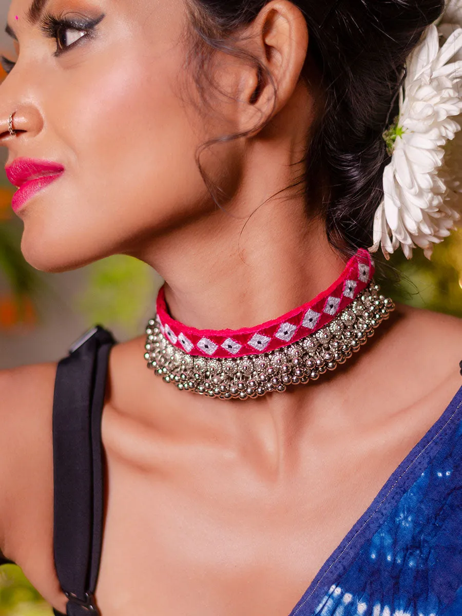 Garba Embroidered Choker 3