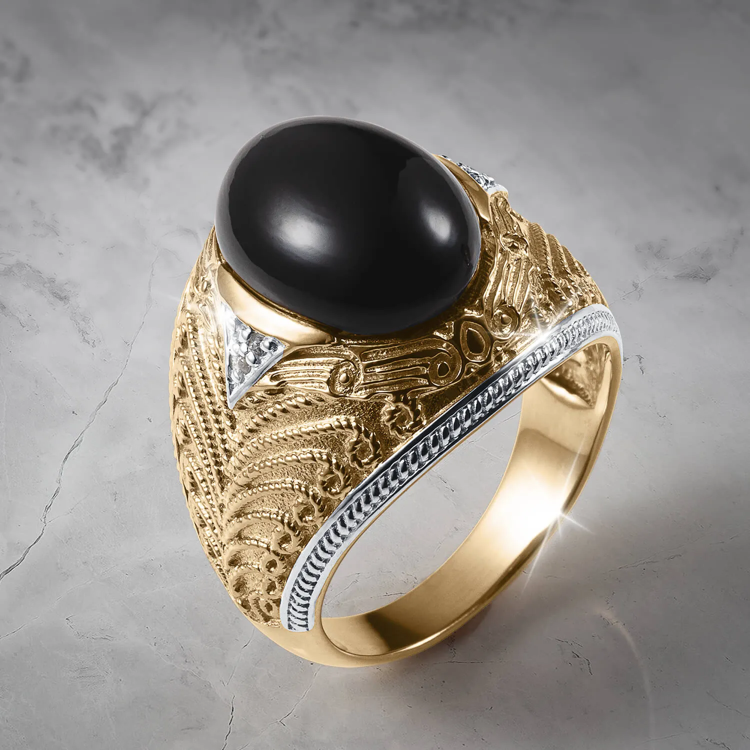 Genesis Onyx Men's Ring