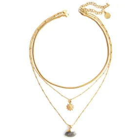 Gold Plated Sunny Necklace