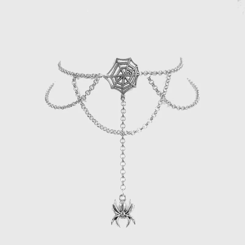 Gothic Spider Choker Necklace