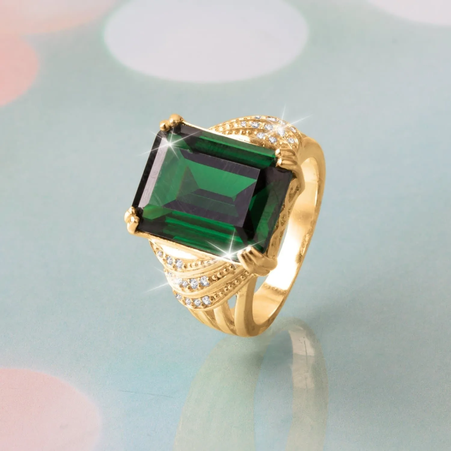 Green Goddess Ring