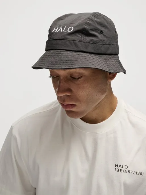 HALO BUCKET HAT NYLON Raven