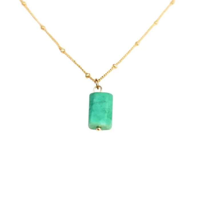 Handcrafted Chrysoprase Necklace