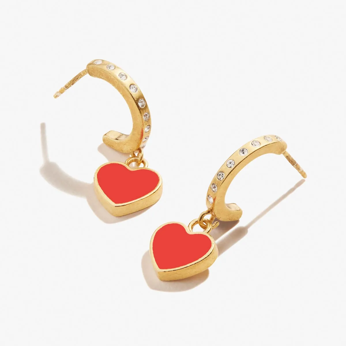 Heart Hoop Earrings