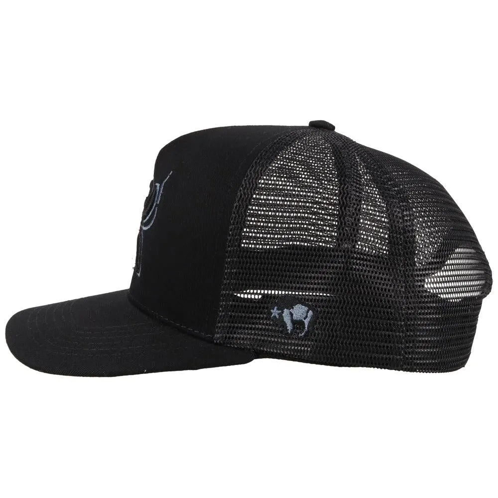 HOOEY ARC BLACK - AMERICAN MADE HAT