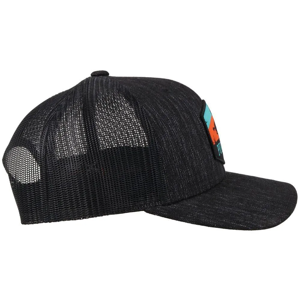 HOOEY ARC BLACK - AMERICAN MADE HAT