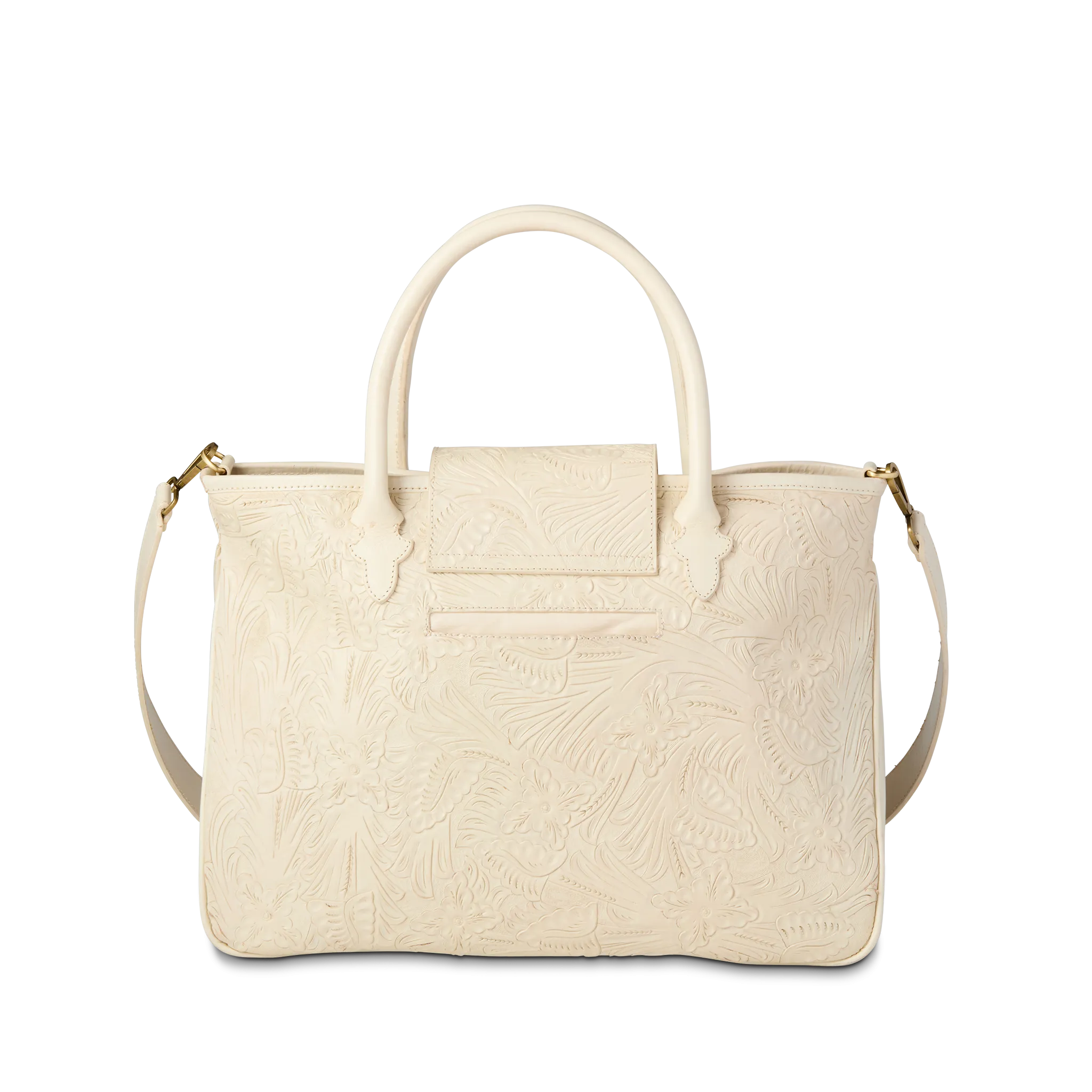 Intagliare Travel Tote :: Glitz Cream