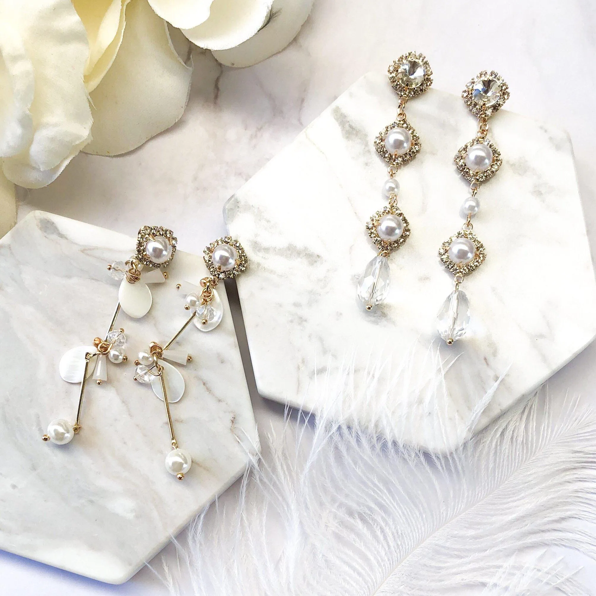 Isabella Pearl Drop Earrings- LAST CHANCE / FINAL SALE