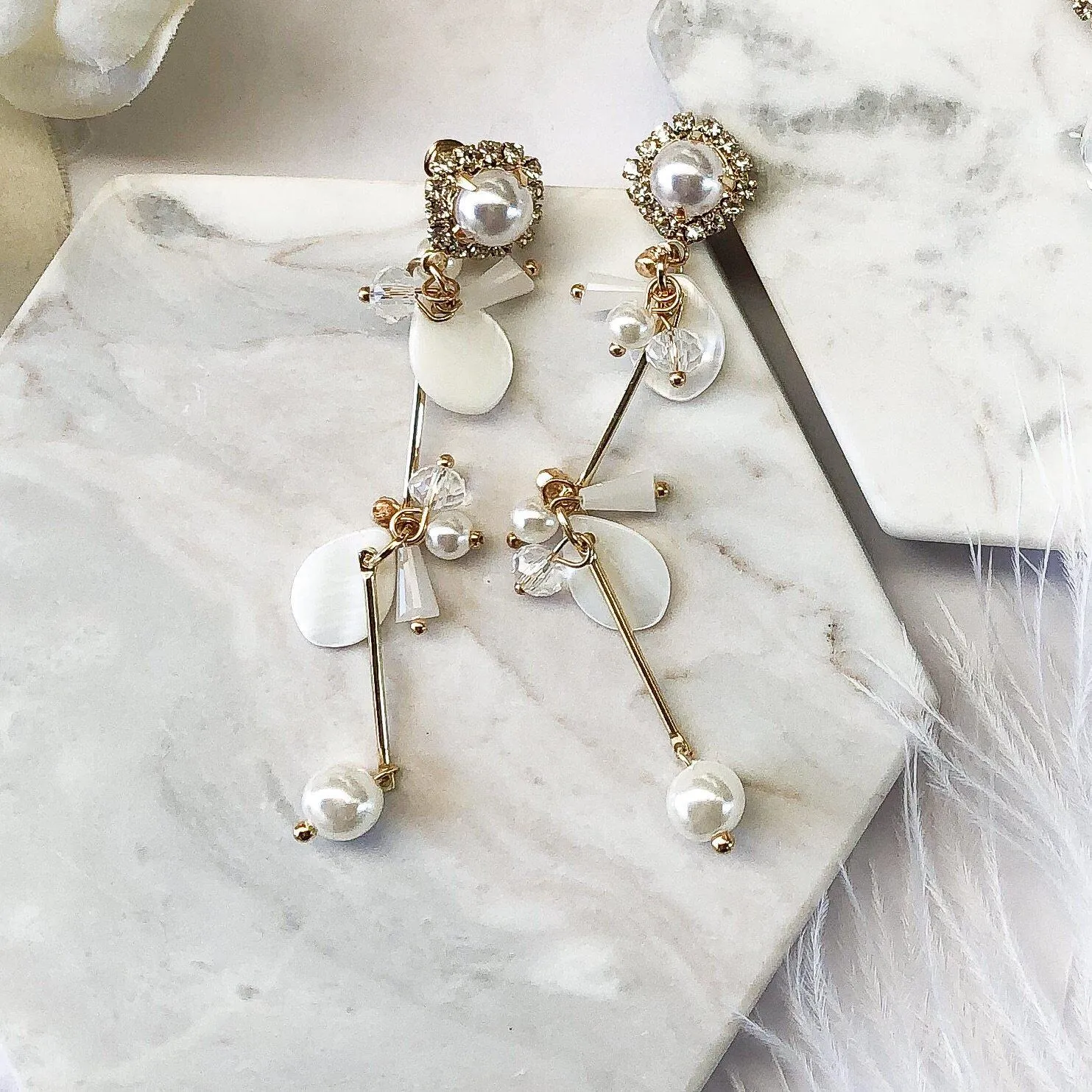 Isabella Pearl Drop Earrings- LAST CHANCE / FINAL SALE