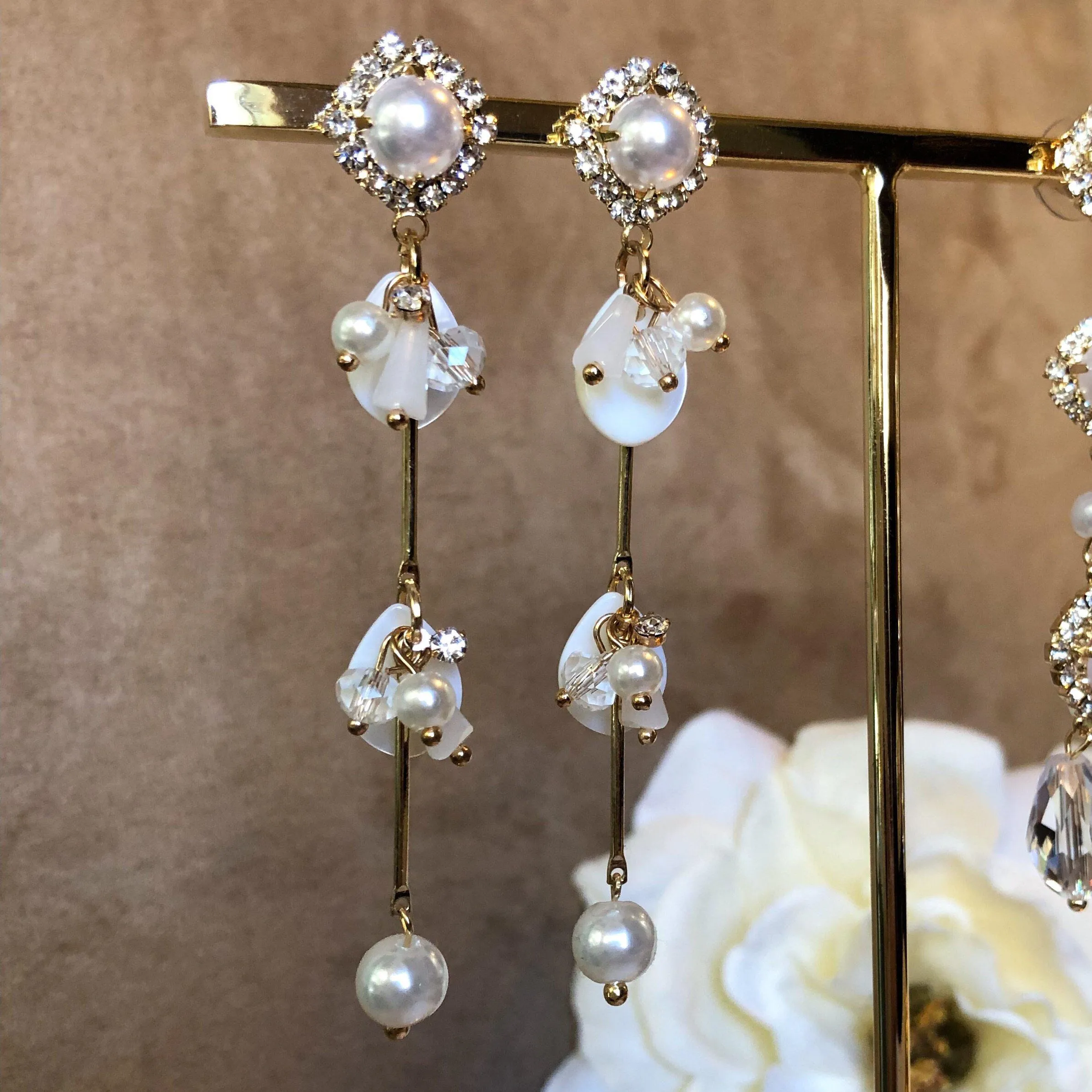 Isabella Pearl Drop Earrings- LAST CHANCE / FINAL SALE