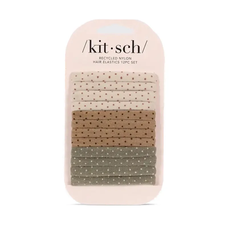 KITSCH | Recycled Nylon Polka Dot Elastics