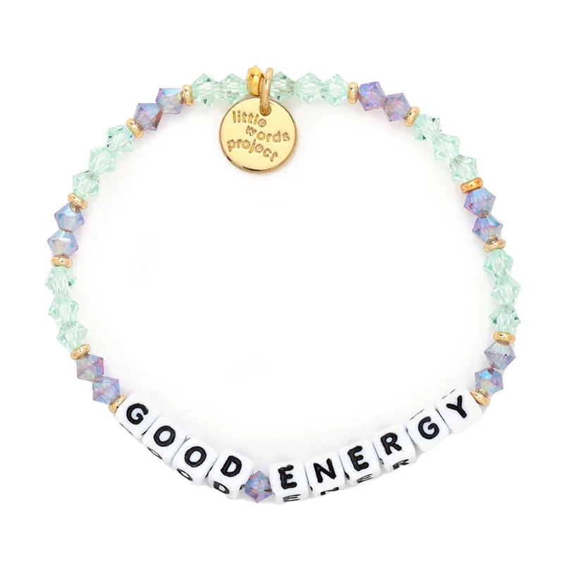 LITTLE WORDS PROJECT | Good Energy Bracelet