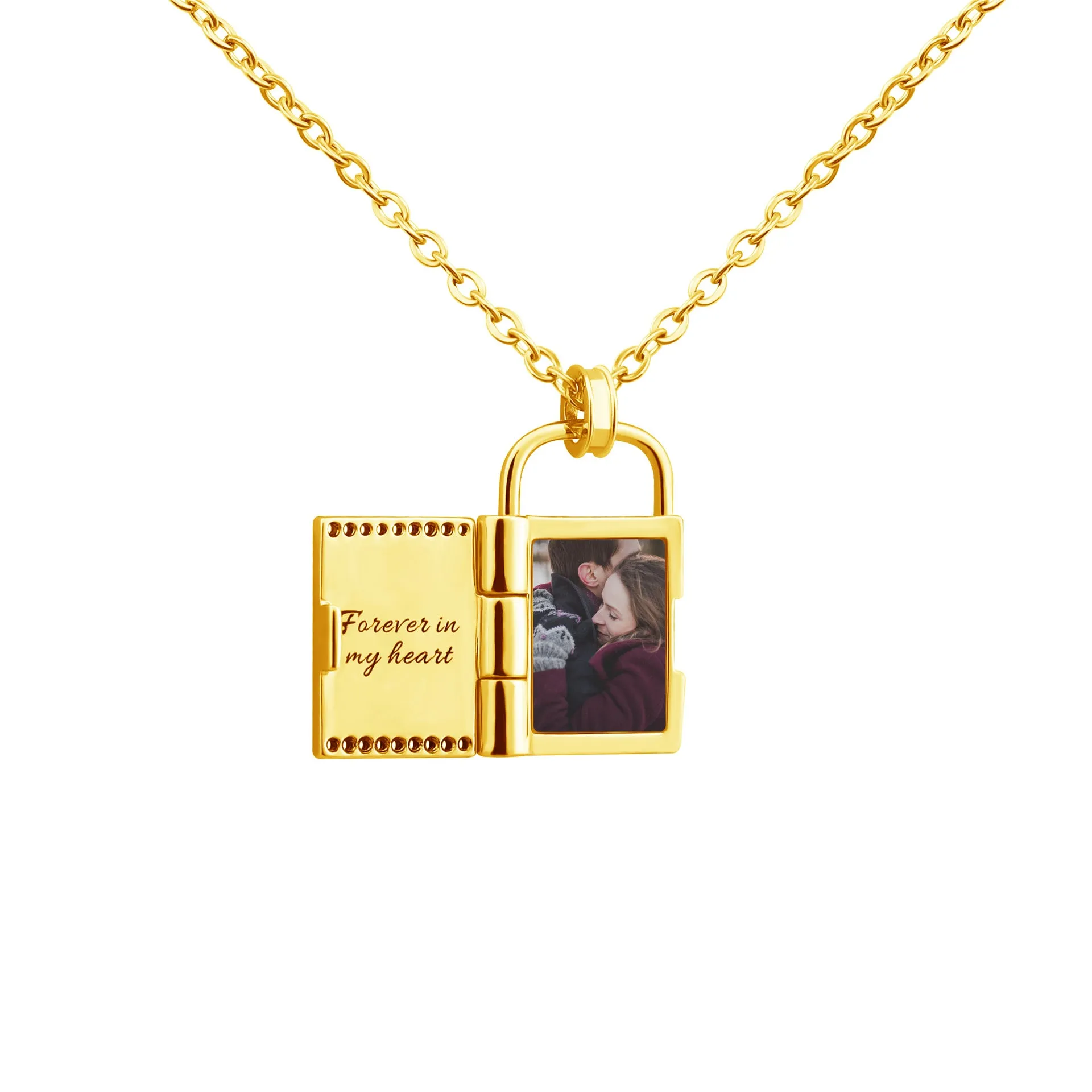 Love Letter Photo Customized Necklace