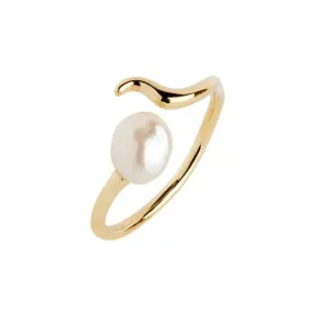 Maria Black Moonshine Ring Gold