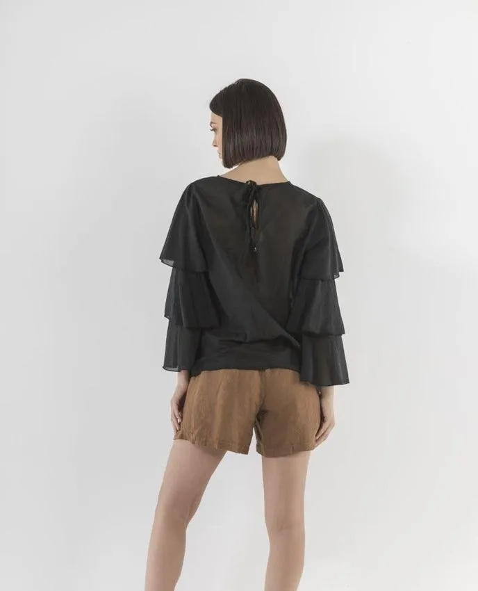 MARKUP Blusa Balze Nero MW76340