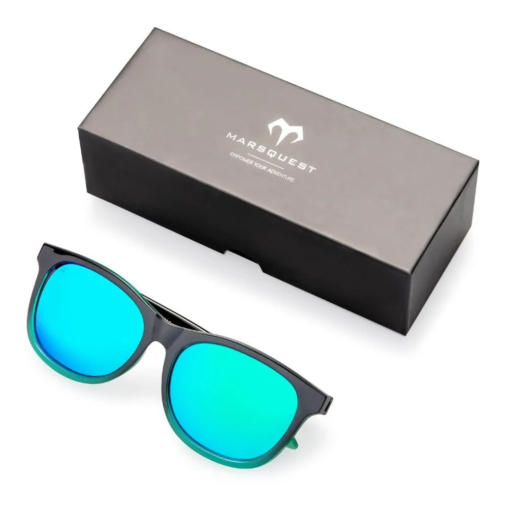 Marsquest Momentum Sunglasses - Green Oxygen