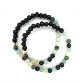 MENS HAPPINESS BRACELETS | SET OF 2