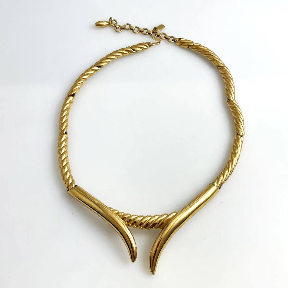 Monet Gold Choker Necklace