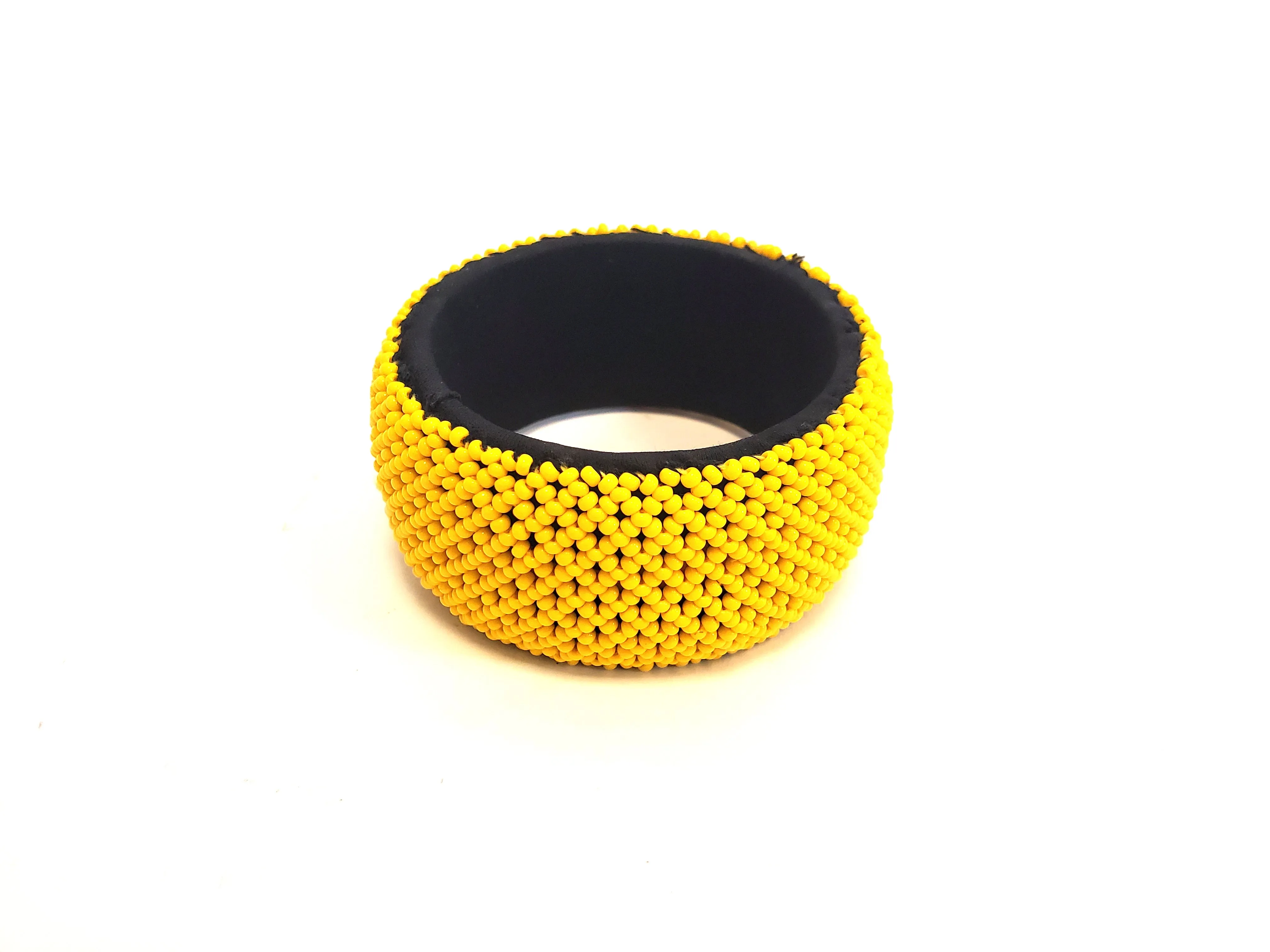 Moyo Beaded Bangle Yellow