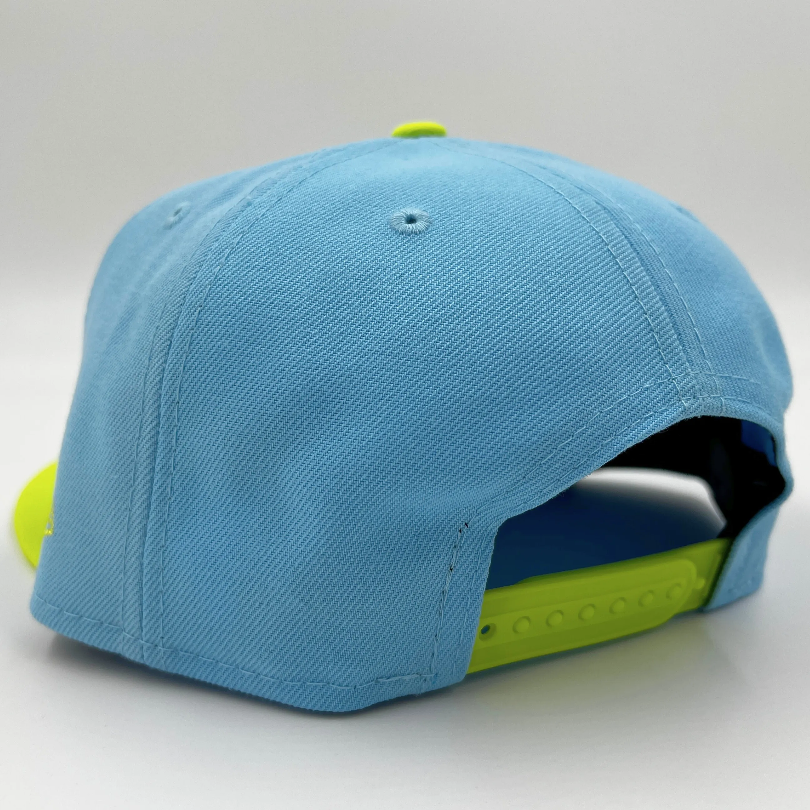 New Era Bills 9Fifty Light Blue & Lime 2023 Colorpack Snapback Hat