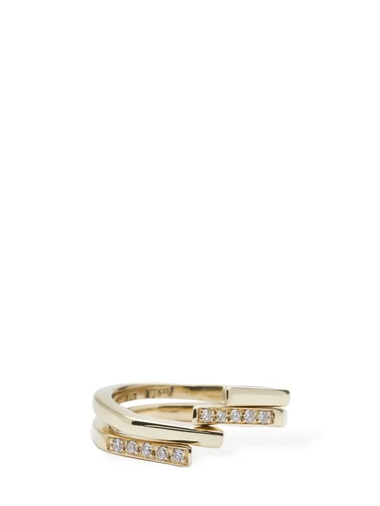 Nina Webrink   18KT GOLD &amp; DIAMOND FROST RING 