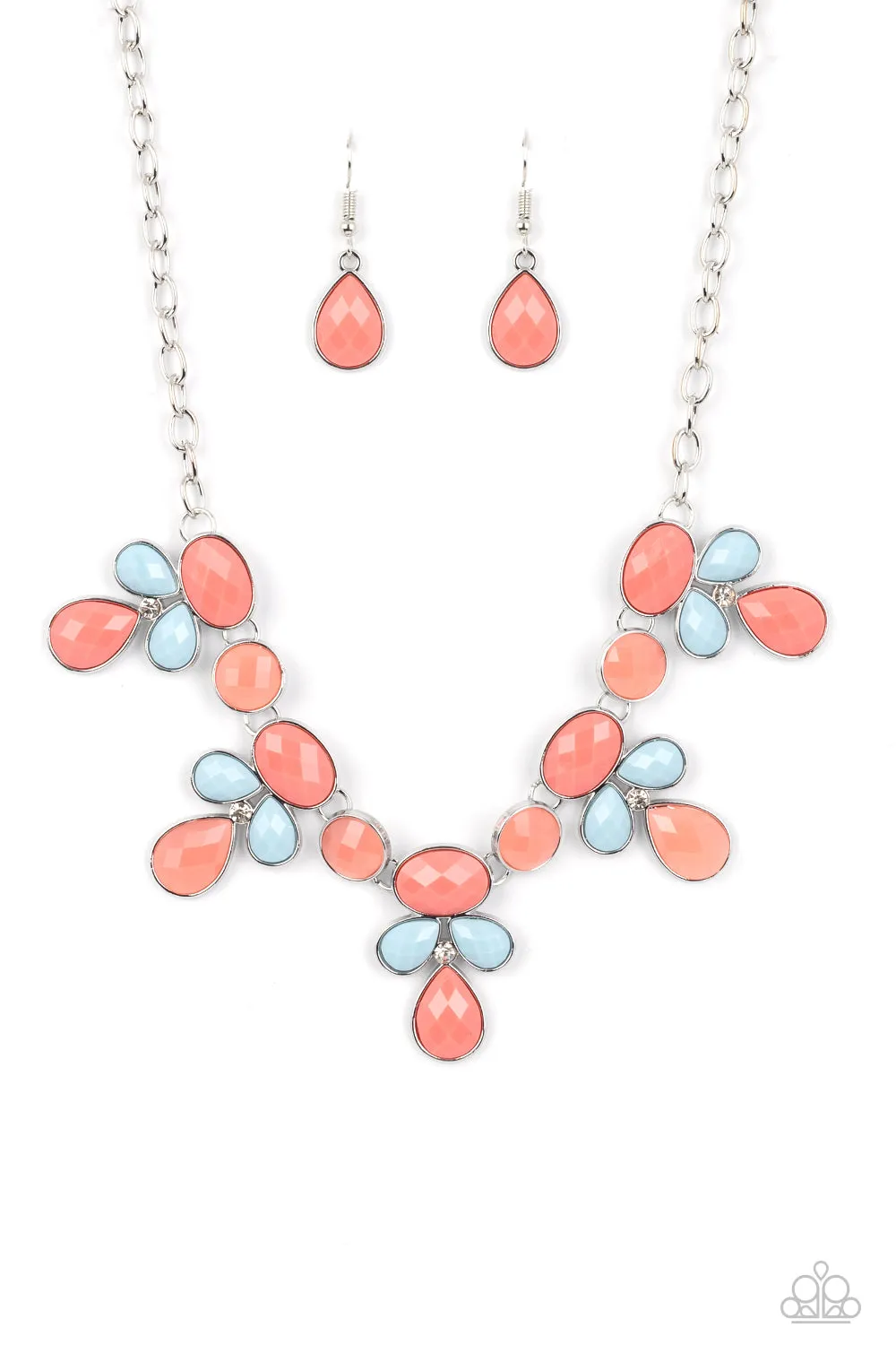 Paparazzi Midsummer Meadow - Orange Necklace