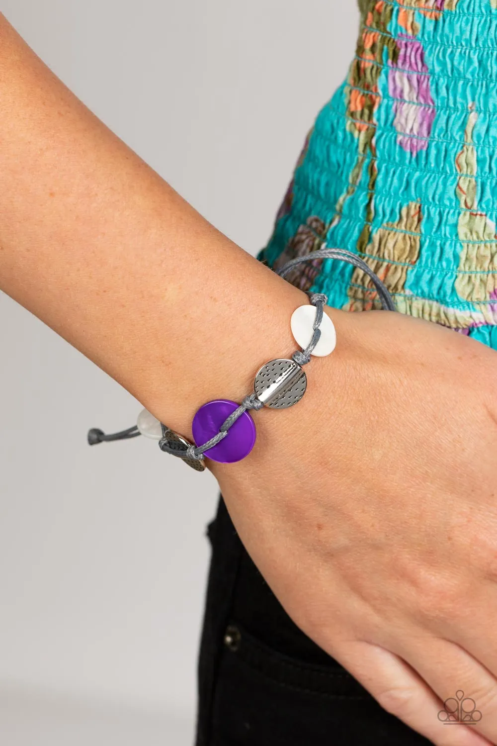 Paparazzi Shore Up - Purple Bracelets