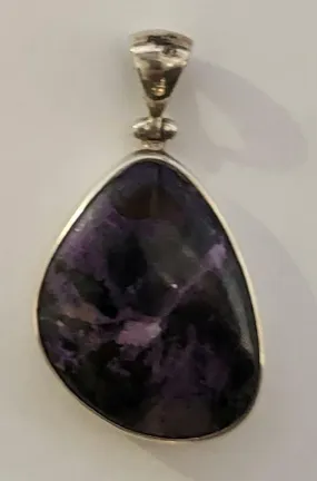 Pendant, Charoite SS