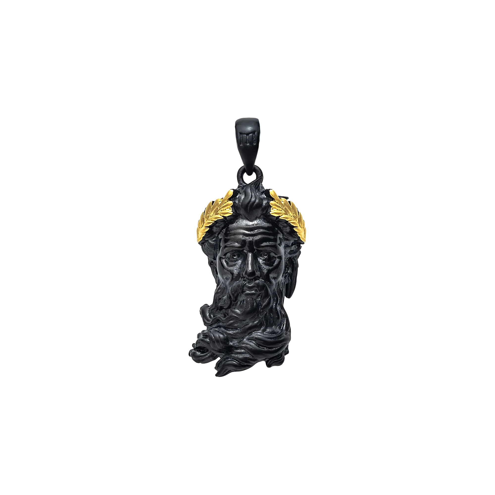 Poseidon Pendant - Black