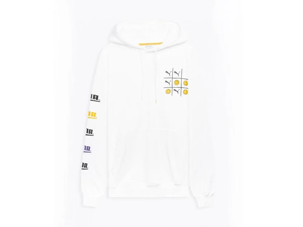 PUMA Club Hoodie Tr Felpa Uomo Smile White 530047 02