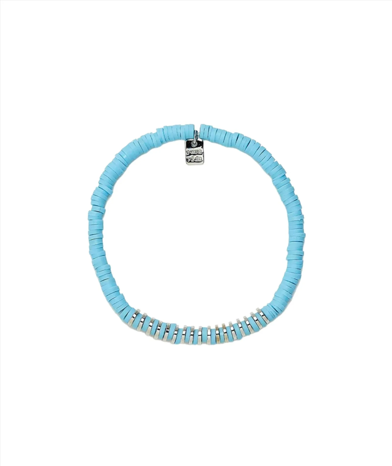 Pura Vida Heishi Disc Stretch Bracelet